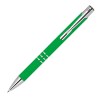 Stylo à bille avec surface caoutchoutée