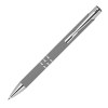 Stylo à bille avec surface caoutchoutée