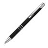 Stylo à bille avec surface caoutchoutée
