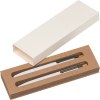 Set d'écriture avec stylo à bille et porte-mine en aluminium recyclé