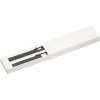 Set d'écriture avec stylo à bille et roller en aluminium recyclé