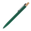 Set d'écriture avec stylo à bille et roller en aluminium recyclé