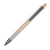 Stylo à bille en aluminium recyclé, fenêtre en bambou incluse