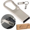 Clé USB métal avec mousqueton 8GO