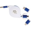 Câble de recharge extensible avec 3 prises