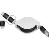 Câble de recharge extensible avec 3 prises