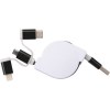 Câble de recharge extensible avec 3 prises