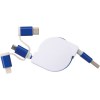 Câble de recharge extensible avec 3 prises