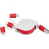 Câble de recharge extensible avec 3 prises