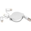 Câble de recharge extensible avec 3 prises