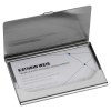 Étui pour cartes de visite en métal mat