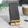 Support de téléphone portable en bambou