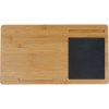 Plateau pour ordinateur portable avec tapis de souris et support pour téléphone portable