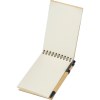 Carnet de notes en bambou
