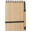 Carnet de notes en bambou