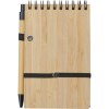 Carnet de notes en bambou
