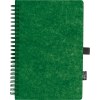 Carnet en feutrine RPET BRENDA
