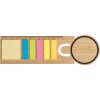 Marque-page avec notes autocollantes
