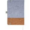 Carnet A5 en liège et feutrine