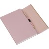 Set de carnet de notes en cuir et stylo à bille