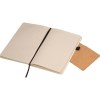 Carnet avec une couverture en carton laitier recyclé et une fermeture magnétique