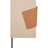 Carnet avec une couverture en carton laitier recyclé et une fermeture magnétique