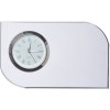 Horloge de bureau décorative en verre