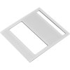 Petite plaque amovible sans trous