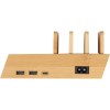 Station de charge sans fil avec 2 ports USB et un port USB-C