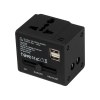 Adaptateur de voyage caoutchouté