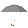 Parapluie automatique avec poignée en bois et tiges en métal de verre