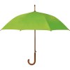 Parapluie automatique avec poignée en bois et tiges en métal de verre