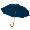 Parapluie automatique avec poignée en bois et tiges en métal de verre