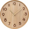 Horloge murale en bois