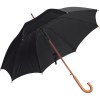 Parapluie automatique avec manche courbée