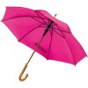 Parapluie automatique avec manche courbée