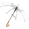 Parapluie automatique avec manche courbée