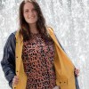 Imperméable bicolore en PVC