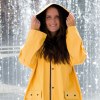Imperméable bicolore en PVC