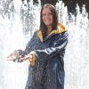 Imperméable bicolore en PVC