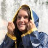 Imperméable bicolore en PVC