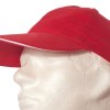 Casquette '6 Panel' 'Sandwich' 'heavy-brushed'