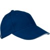 Casquette '6 Panel' 'Sandwich' 'heavy-brushed'