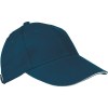 Casquette '6 Panel' 'Sandwich' 'heavy-brushed'