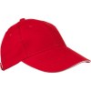 Casquette '6 Panel' 'Sandwich' 'heavy-brushed'