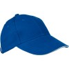 Casquette '6 Panel' 'Sandwich' 'heavy-brushed'