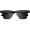 Lunettes de soleil bicolor et verres étamés