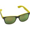 Lunettes de soleil bicolor et verres étamés