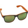 Lunettes de soleil bicolor et verres étamés