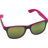 Lunettes de soleil bicolor et verres étamés